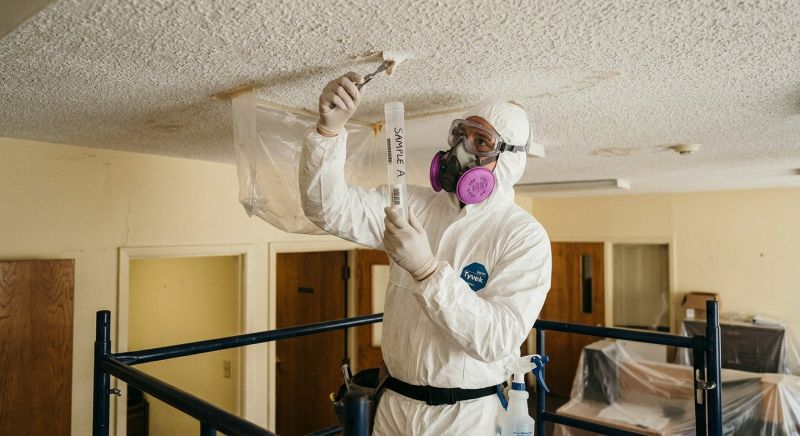 Ceiling Asbestos Testing in Freehold, NJ
