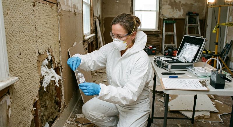 Ceiling Asbestos Testing in Old Bridge, NJ